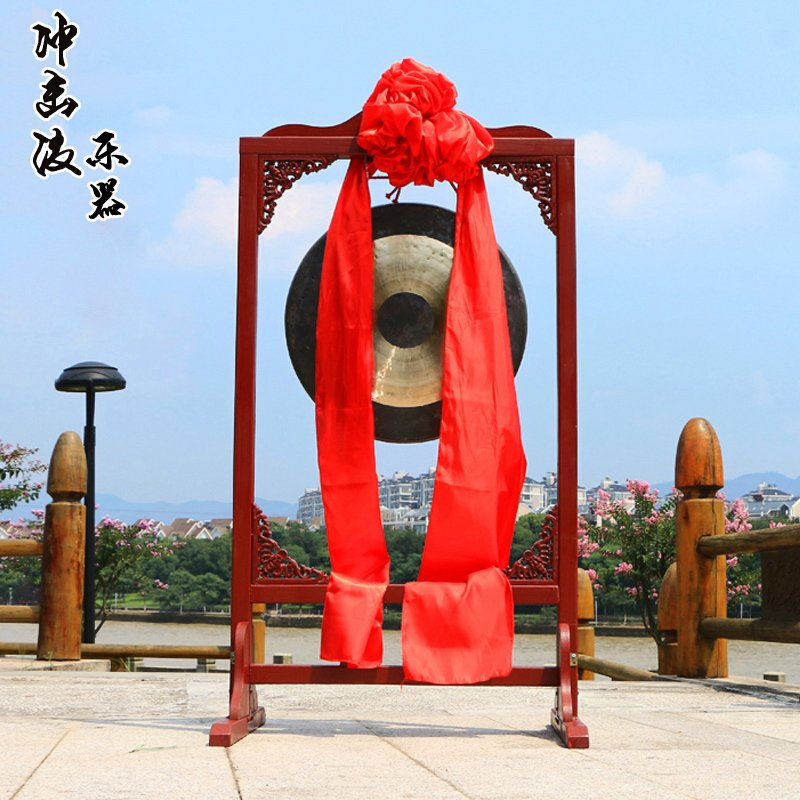 新品36 40 5j0 60 70 80 90cm厘米1米铜锣开道锣苏锣庆典锣抄锣配