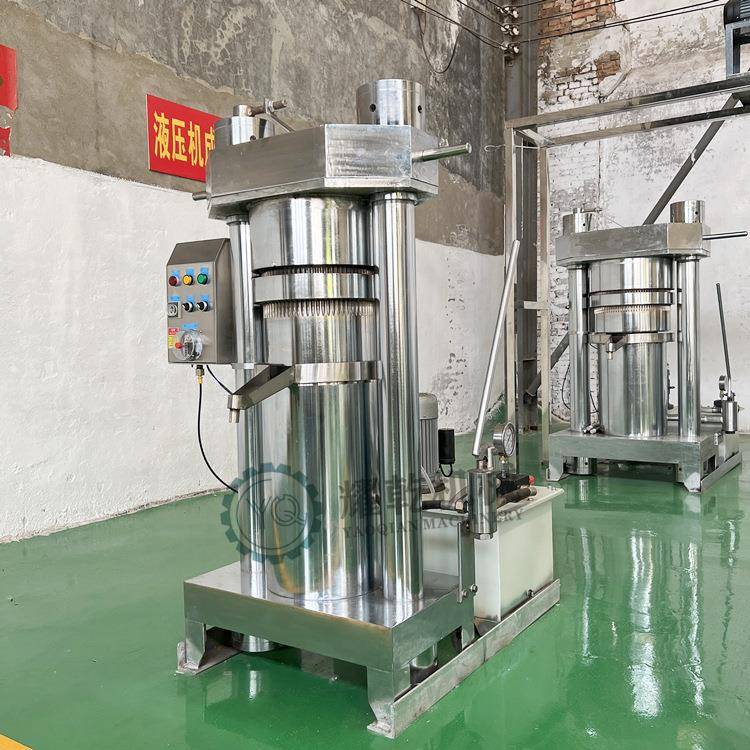 芝麻香油坊加工设备 全套电炒锅8kg芝麻榨油机 60mpa大压力香油机