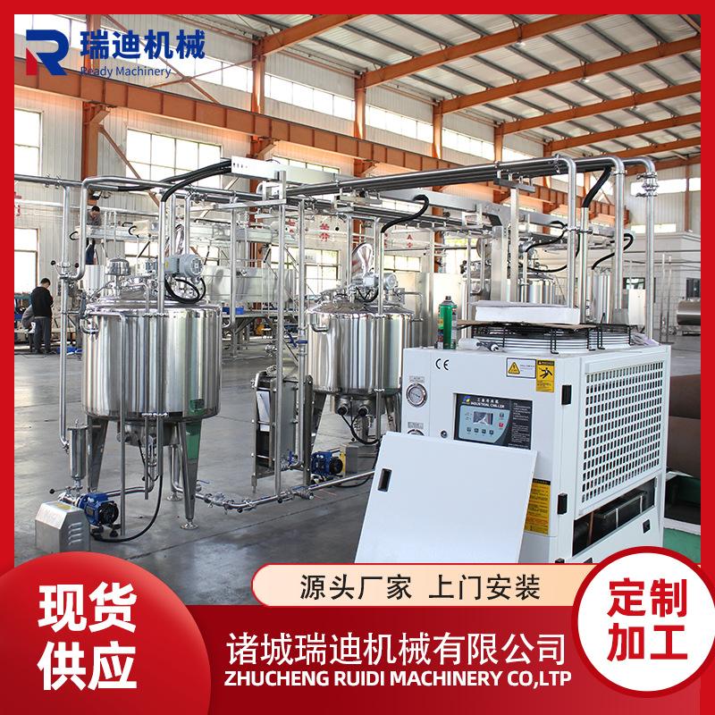 小型黄桃果汁加工线牛奶果汁灌装生产线全套复合果汁饮料加工机器