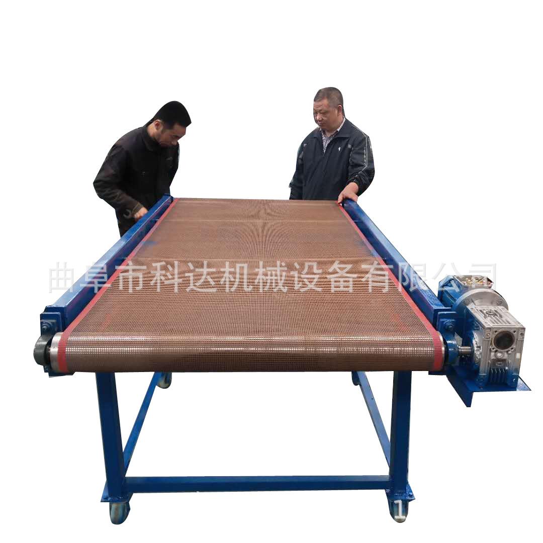 耐温防燃铁氟龙网带输送机 不锈钢食品用网带输送机 皮带输送机