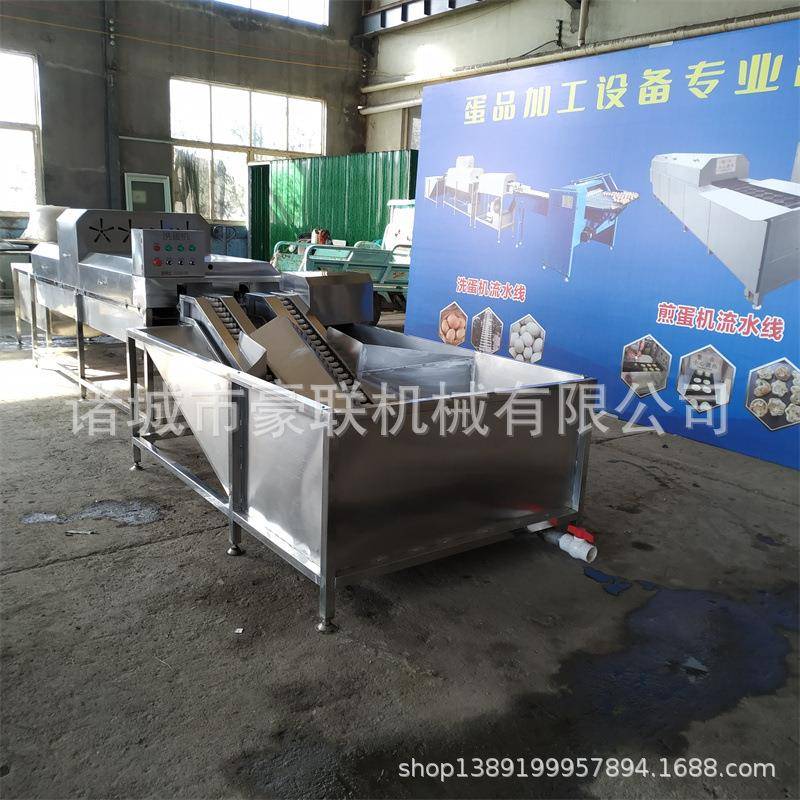 全自动洗蛋机 源头生产 风干喷油喷码光检分级全套工艺 定金订货