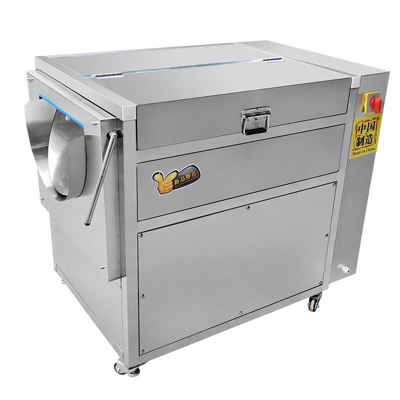 自动毛刷土豆清洗机 毛辊土豆清洗去皮机 工业大型 毛刷清洗机