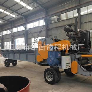 移动式木材综合破碎机树枝木托建筑模板粉碎机旧家具木头削片机器