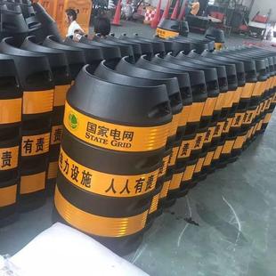 电线杆防撞桶 村口车辆警示桶 马路边水泥杆保护桶电力电杆防撞桶