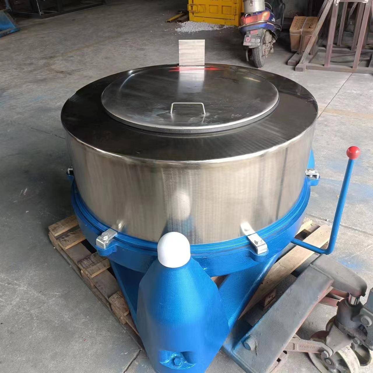 源头供应小型离心机脱水机饺子馅甩水不锈钢食品脱油机蔬菜甩干机