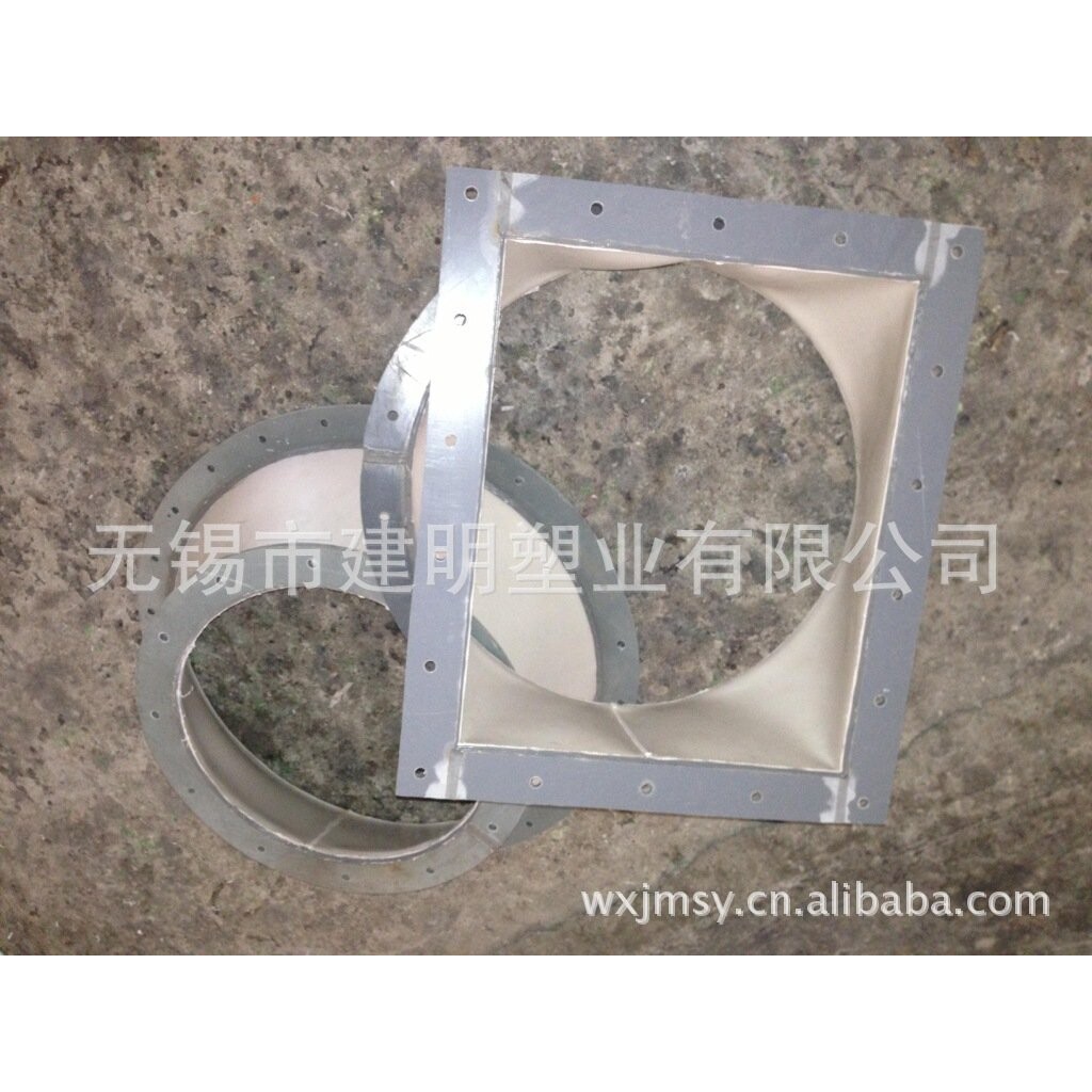 pvc风机软接天圆地方直通通风管道配套定制生产厂家直供软接头