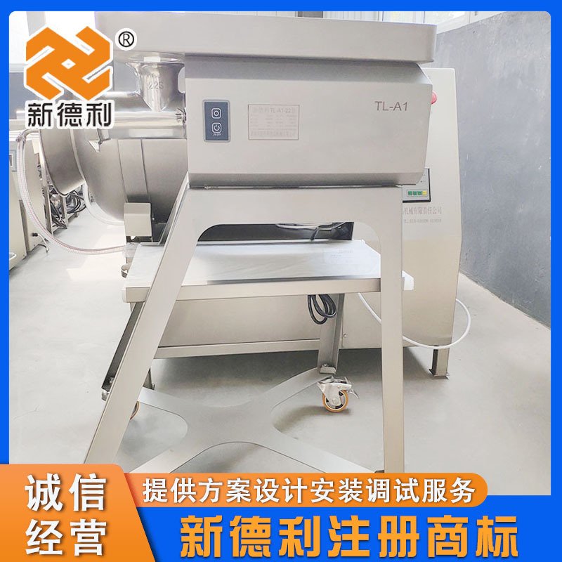 不锈钢22型牛肉绞肉机商用香肠绞肉灌肠机器小型自动海带绞碎设备