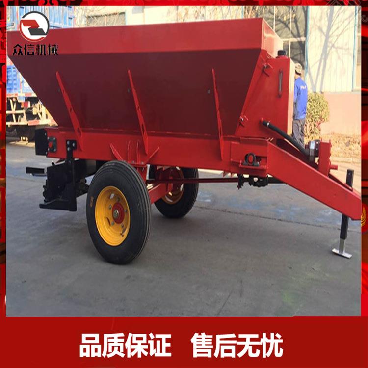 四轮撒粪机撒肥料机器牛羊鸡鸭粪等有机肥撒粪车