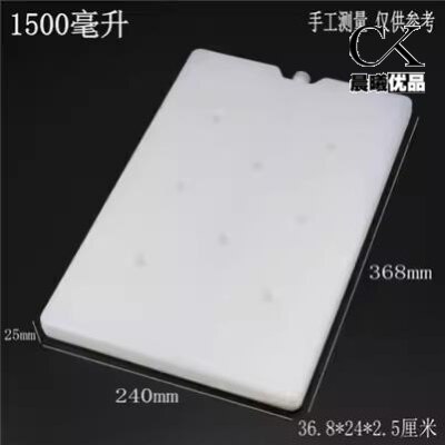 摆摊专用冰板冰板大号注水冰晶盒冰排砖保温袋冷藏链运输冷冻反复