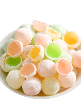 脆皮鲜乳球多种水果味