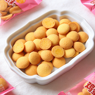 蛋圆饼干杏元饼干小包装童年怀旧零食小吃鸡蛋仔小圆饼干休闲食品