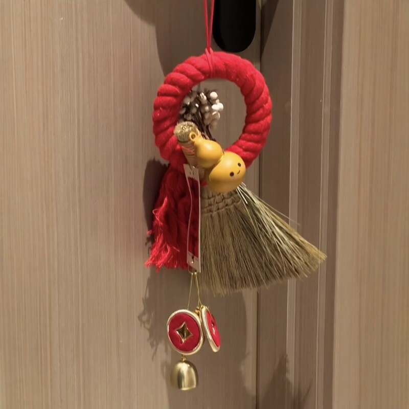 青松祛霉葫芦门把手挂饰图片
