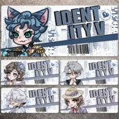 第五人格鼠标垫子超大号桌垫办公电脑键盘垫锁边二次元 大先知游戏