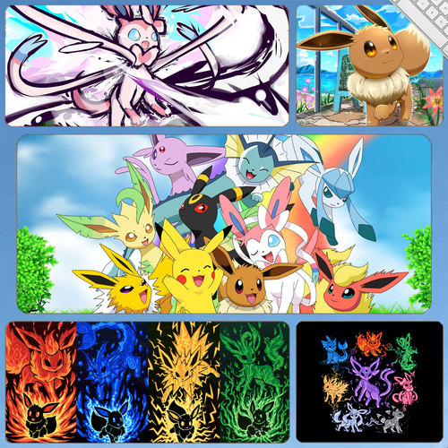 神奇宝贝口袋妖怪鼠标垫学习桌垫