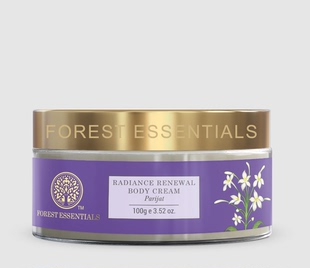 印度直邮FOREST阿育吠陀丝绸水疗软化滋润修复身体乳Parijat100g