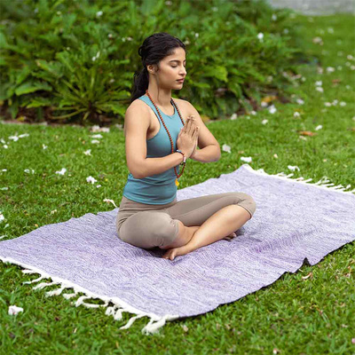 生棉毯瑜伽棉毯垫大号
