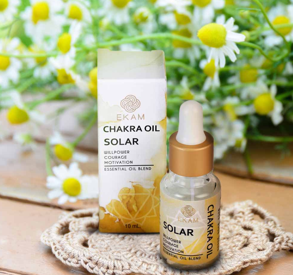 印度阿育吠陀七彩系列solar太阳能肚脐精油10ml navasana船姿势