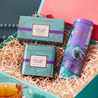 FortnumMason福南梅森英国进口经典伯爵红茶酥饼礼盒伴手礼