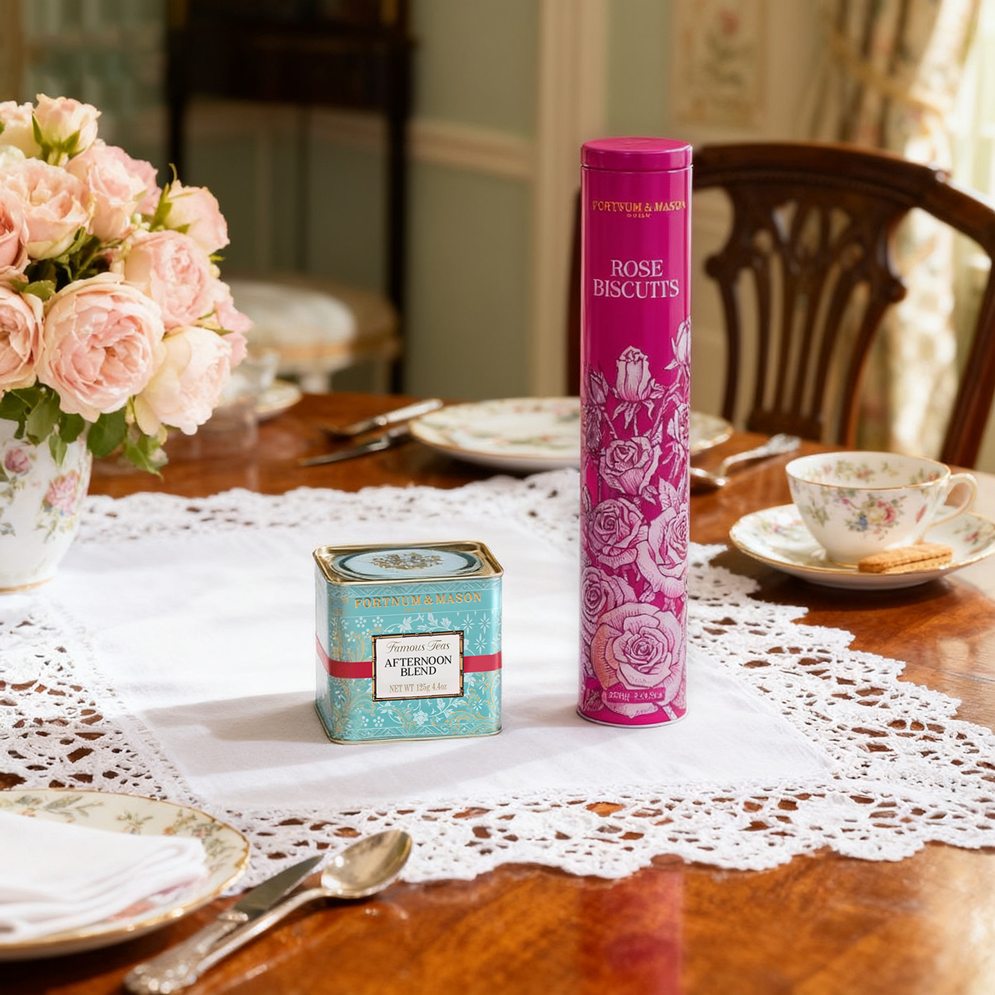 福南梅森锡兰红茶玫瑰饼干伴手礼