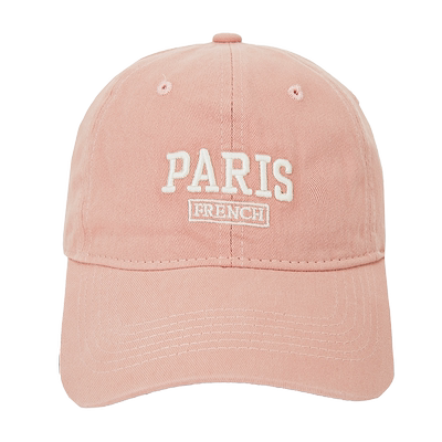 苏廷曦刺绣棒球帽休闲宽帽檐软顶