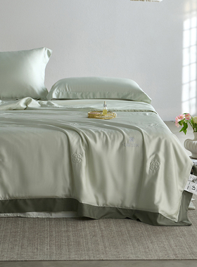 LIIESEN丽笙100支LF级双面天丝莱赛尔夏被蚕丝夏凉被四件套空调被