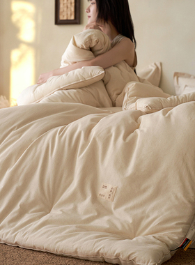 LIIESEN丽笙A类素麻抗敏柔软透气亲肤抑菌被春秋被夏薄被加厚保暖