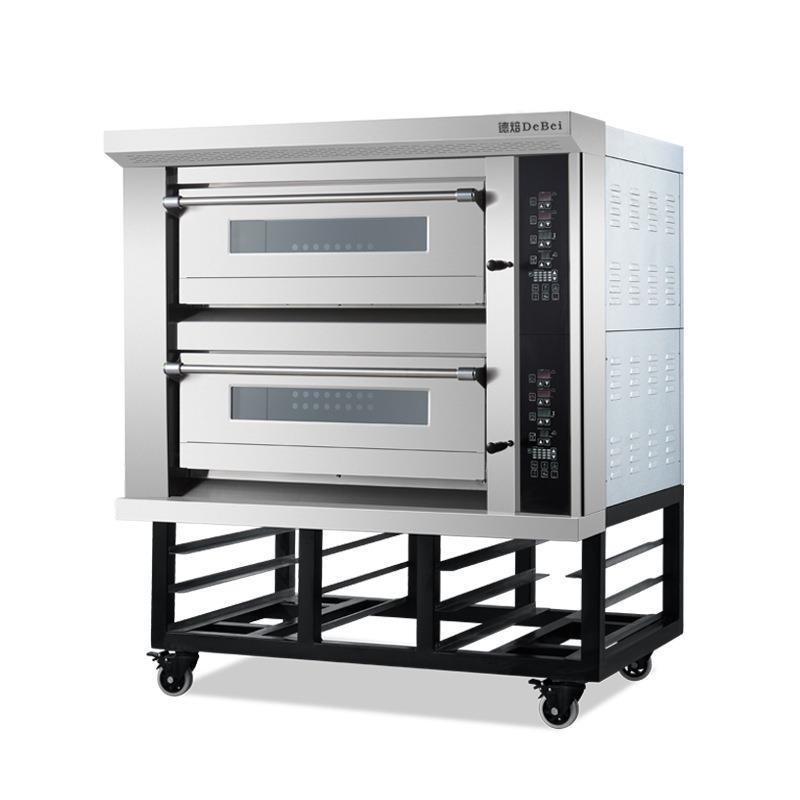 二层八盘平炉面包披萨蛋挞食品电烤炉烘焙设备
