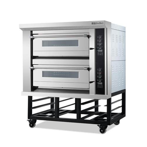 二层八盘平炉面包披萨蛋挞食品电烤炉烘焙设备