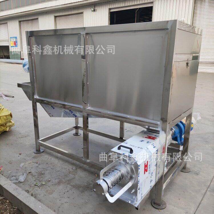 肉鸡肉鸭粪固液分离机微滤式滚筒脱水便机设OTS不锈钢污泥甩水备