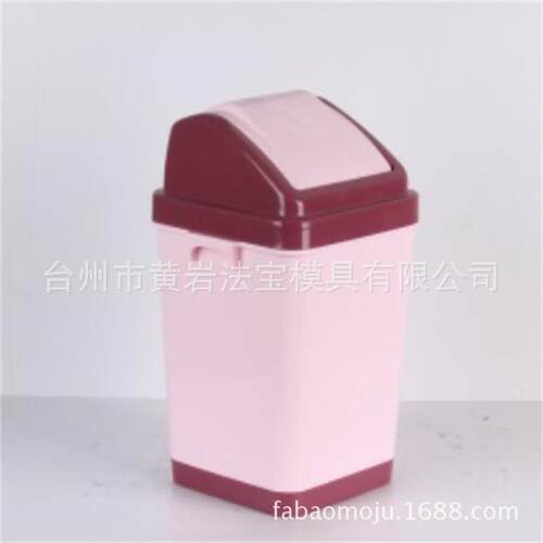 新型带筒箱厨圾房卫生圾间用家DOW垃桶垃圾桶塑料纸篓垃筒模具