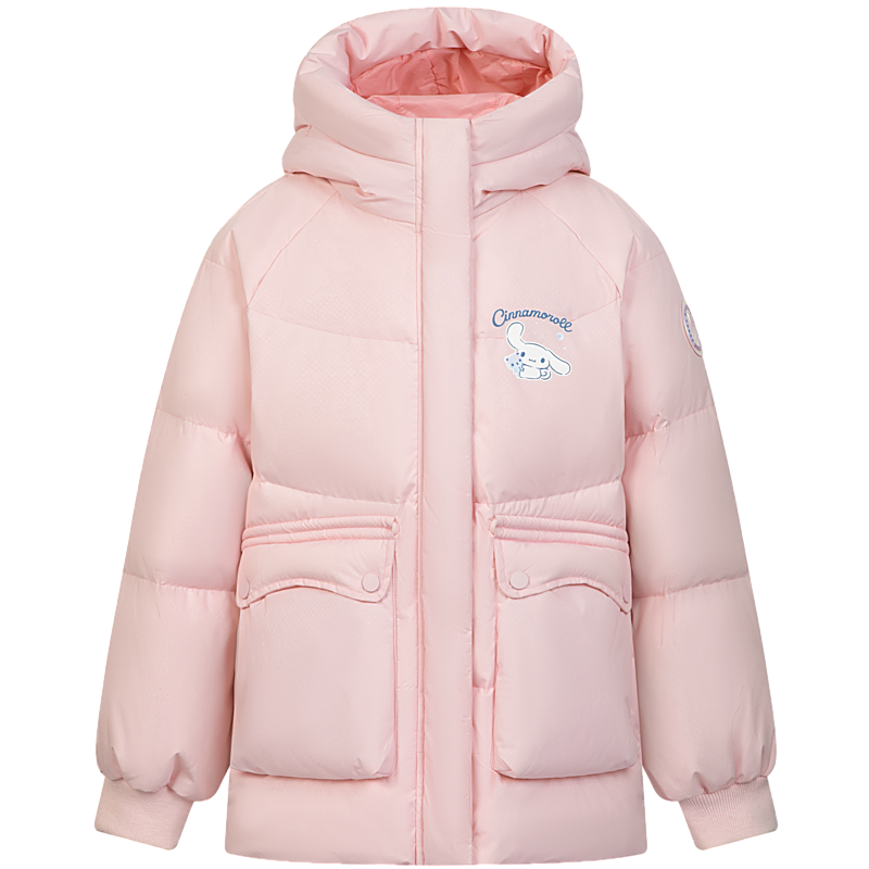 【疯狂动物城】波司登儿童女童羽绒服冬短款加厚羽绒外套校园保暖