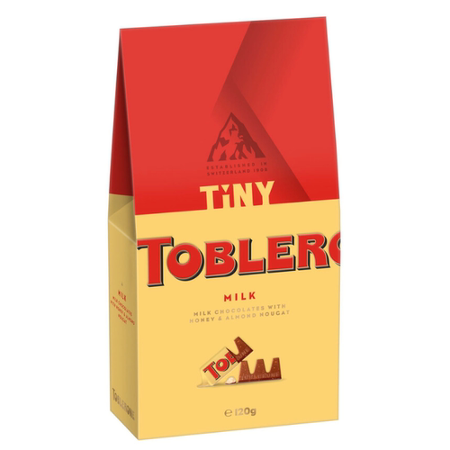 澳洲代购直邮Toblerone Swiss Milk Choco瑞士迷你三角巧克力120g