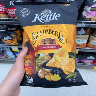 K13M家土澳网红薯片kettle香脆海盐蜂蜜鸡原味多味可选175G澳洲零