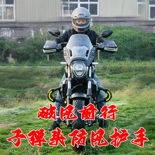 DL250护手罩踏板手把挡风