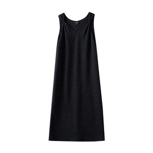 【年度大清仓】含绵羊毛呢子秋冬保暖百搭吊带连衣裙DR161