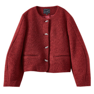 【年度大清仓】时尚休闲加厚棉羊毛短外套CQ110