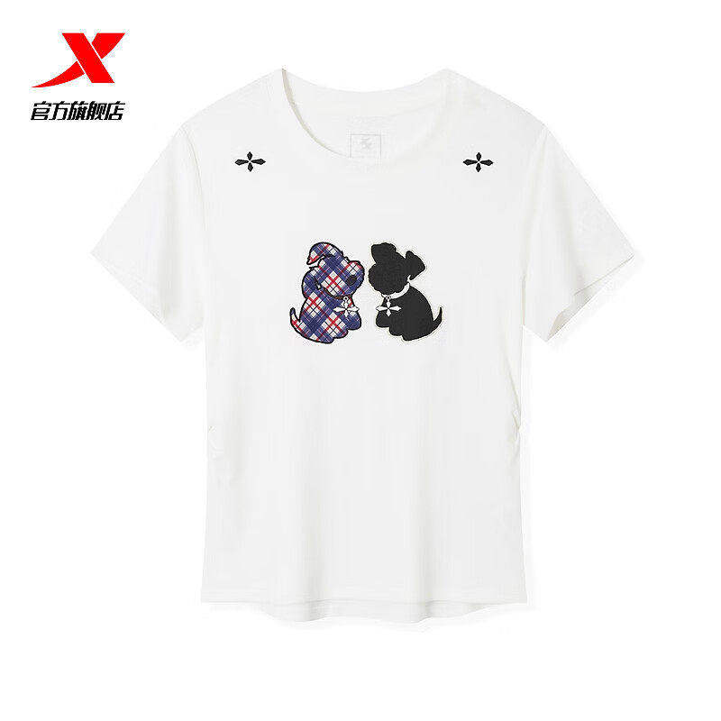 特步商场同款短袖女t恤2026夏季新款冰丝速干上衣T恤974228010381