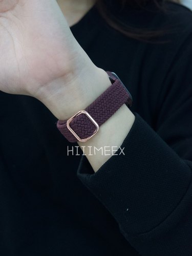 表带滑扣可调节编织温柔