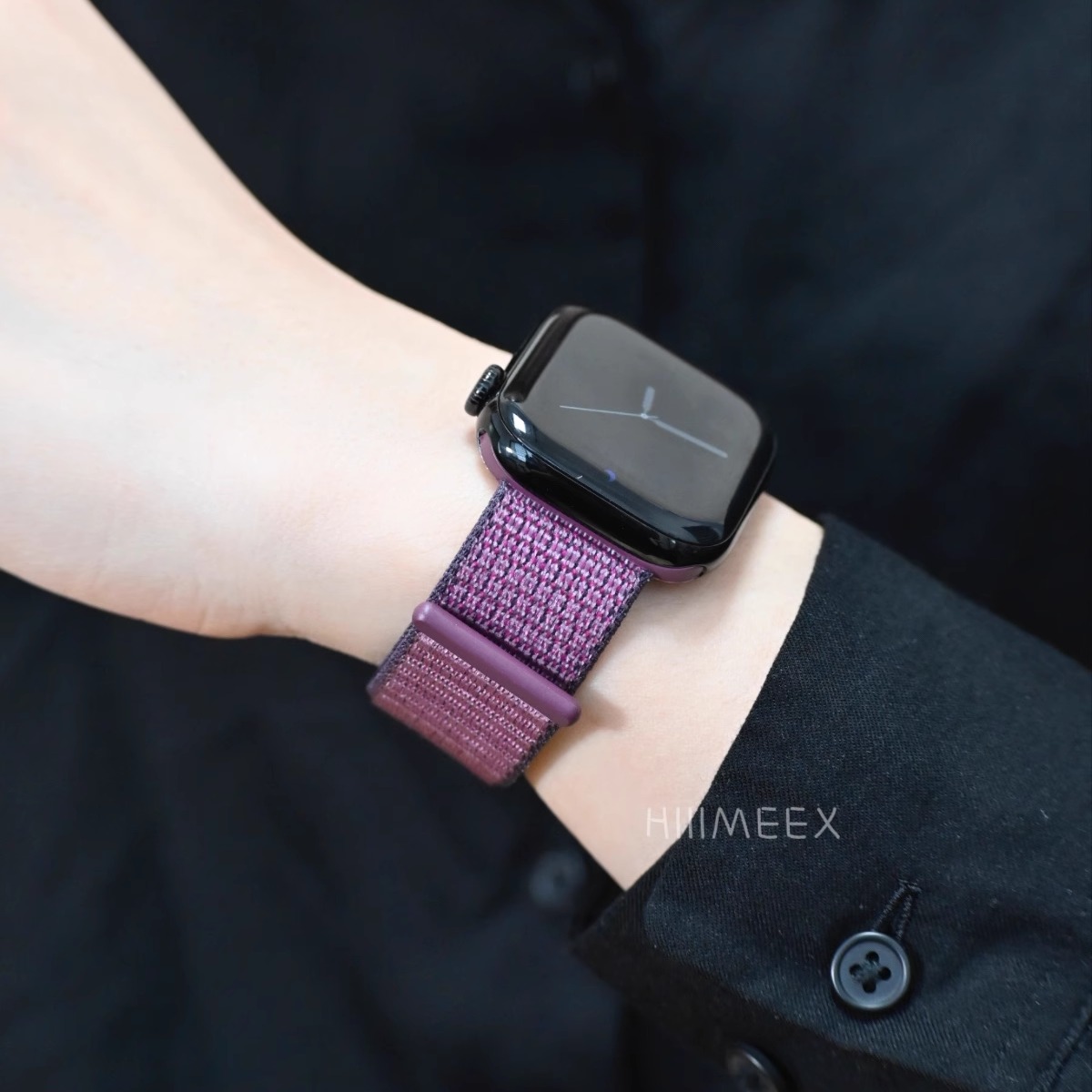 尼龙回环iwatch表带编织手表带