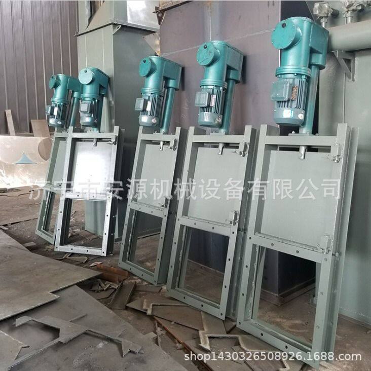 电液动方口插板阀 DPZ-700电液动平板闸门 煤仓液动插板阀