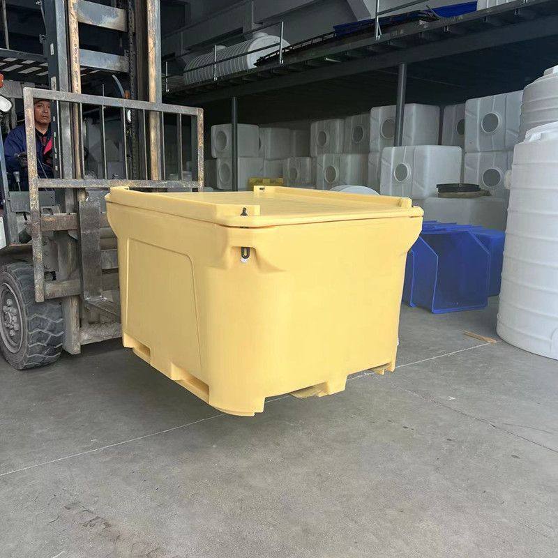 滚塑大容量保鲜箱600L周转冷藏保温箱便携式冷暖两用异形加工