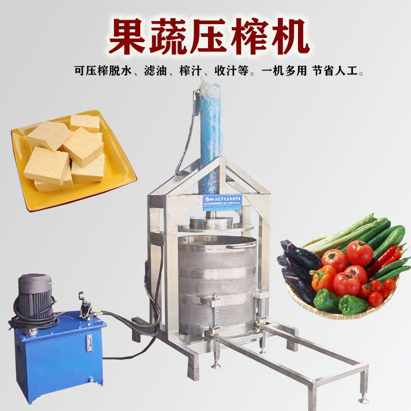 水果压榨榨汁机 葡萄酒设备 压榨红茶机器 苹果汁过滤压榨机