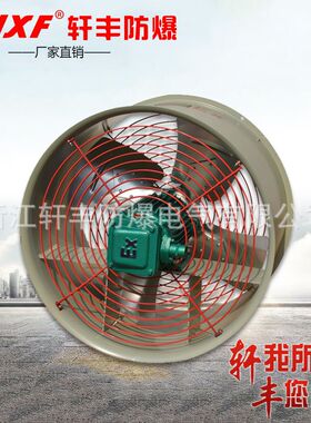 BT35-11-6.3 1.5KW低噪音防爆轴流风机/壁式、管道式、岗位式