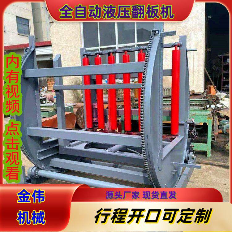 加宽加深台面多层板高光板360度翻转机 玻镁防火板多用途翻板机
