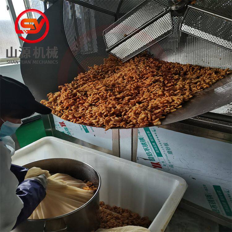 全自动油条酥油炸锅 香辣酥油炸生产线 脂渣五花肉油炸机