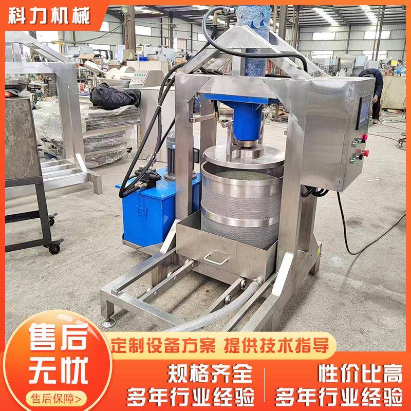 液压压榨机 蓝莓桑葚果酒压榨机果汁榨汁机 大产量果酒压榨机
