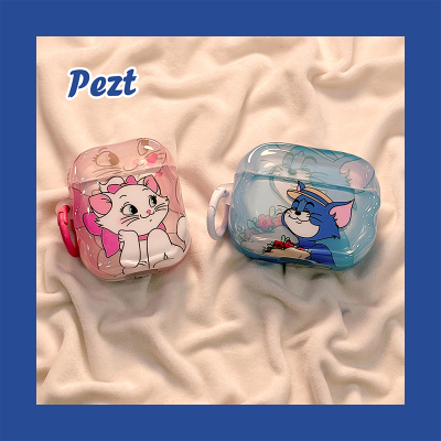 苹果耳机壳tpu保护套猫咪防摔