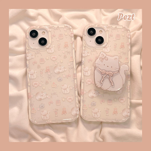 苹果手机壳tpu可爱猫咪少女心