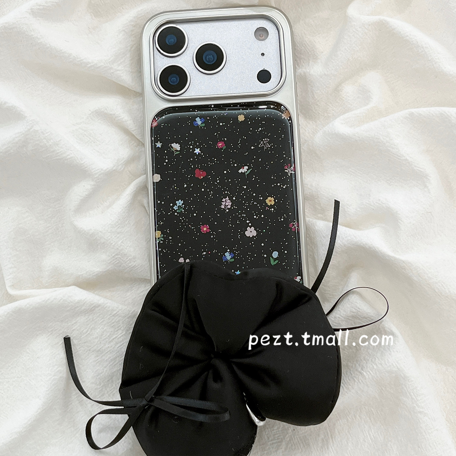 韩系ins风彩色花朵蝴蝶手机壳