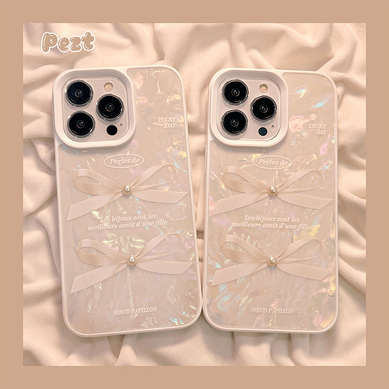 立体蝴蝶结适用苹果16手机壳少女心iphone15promax新款13pro防摔12硅胶14pro贝壳纹11女款13高级感全包保护套,3C数码配件,手机保护套/壳,淘宝优惠券,粉丝福利购,淘宝优惠卷